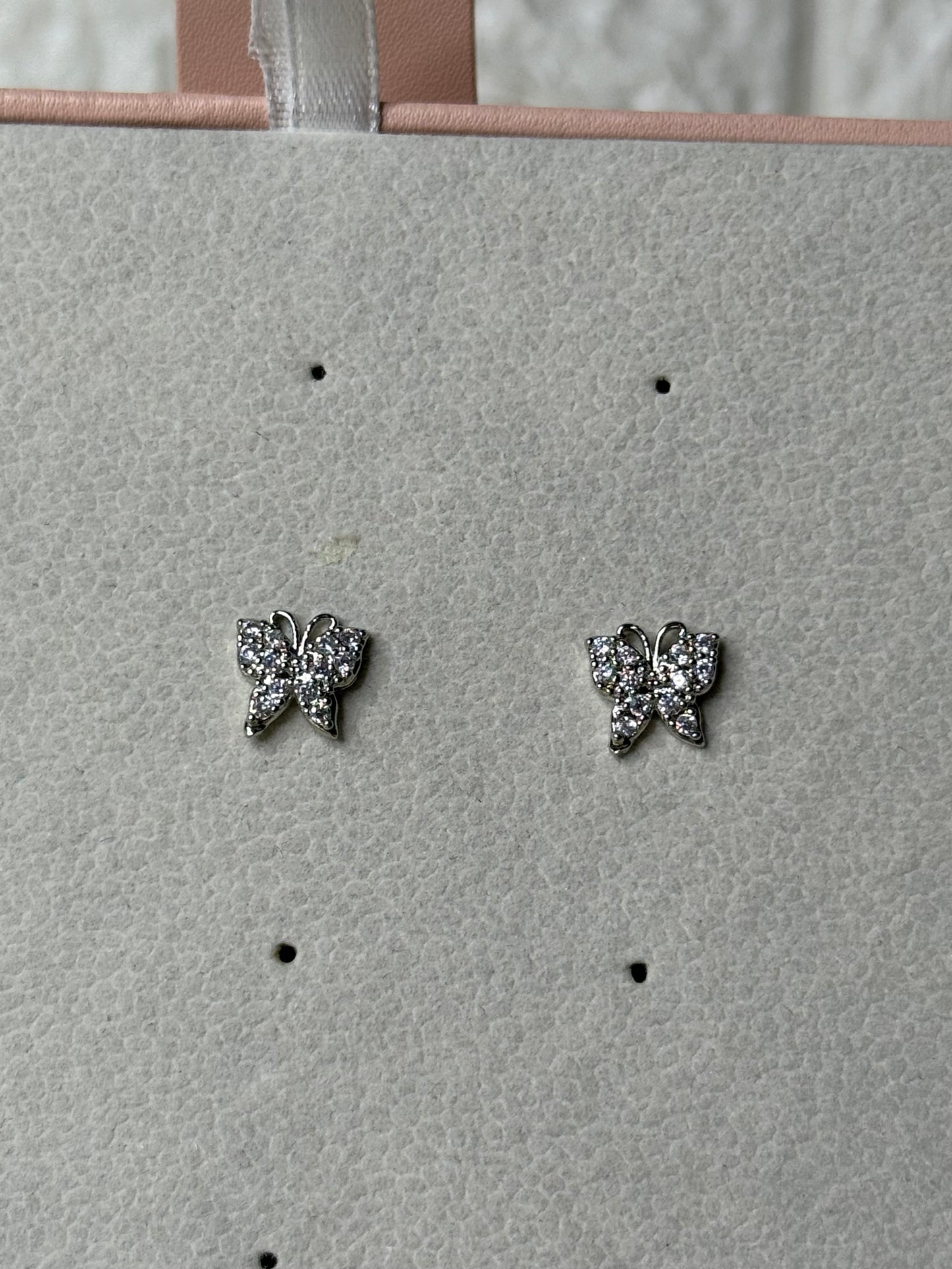 Butterfly Stud (Silver)