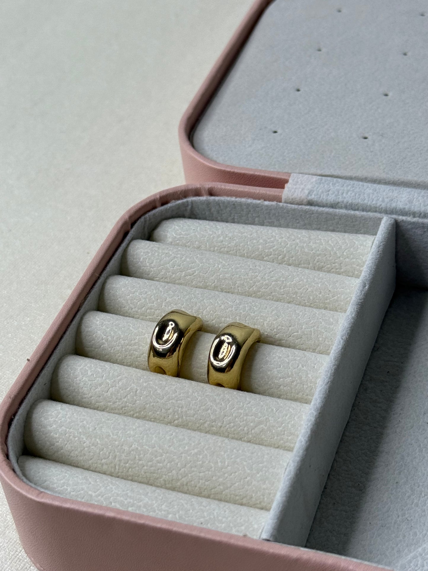 Classic Gold Hoops