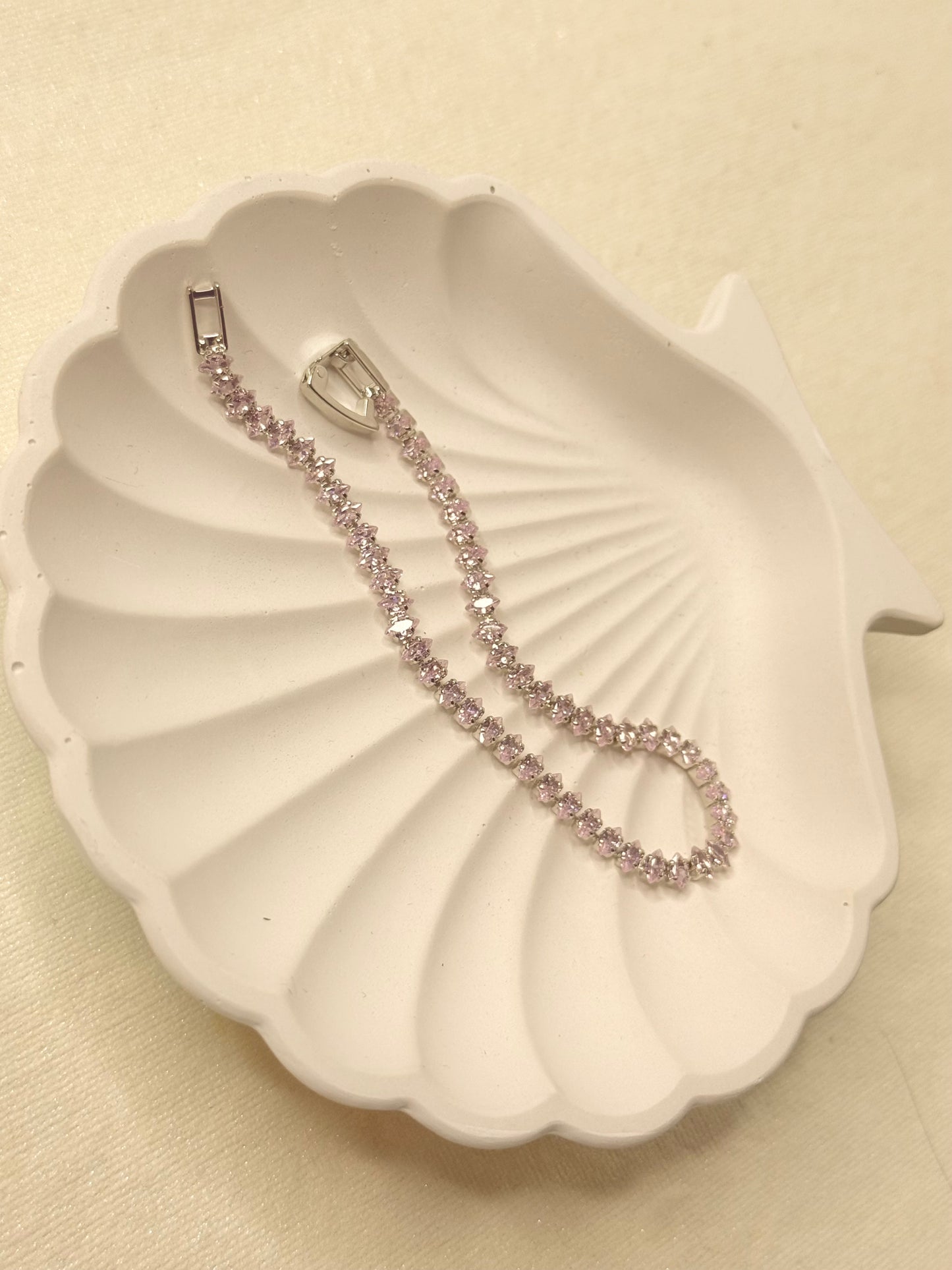 Rose Tennis Bracelet