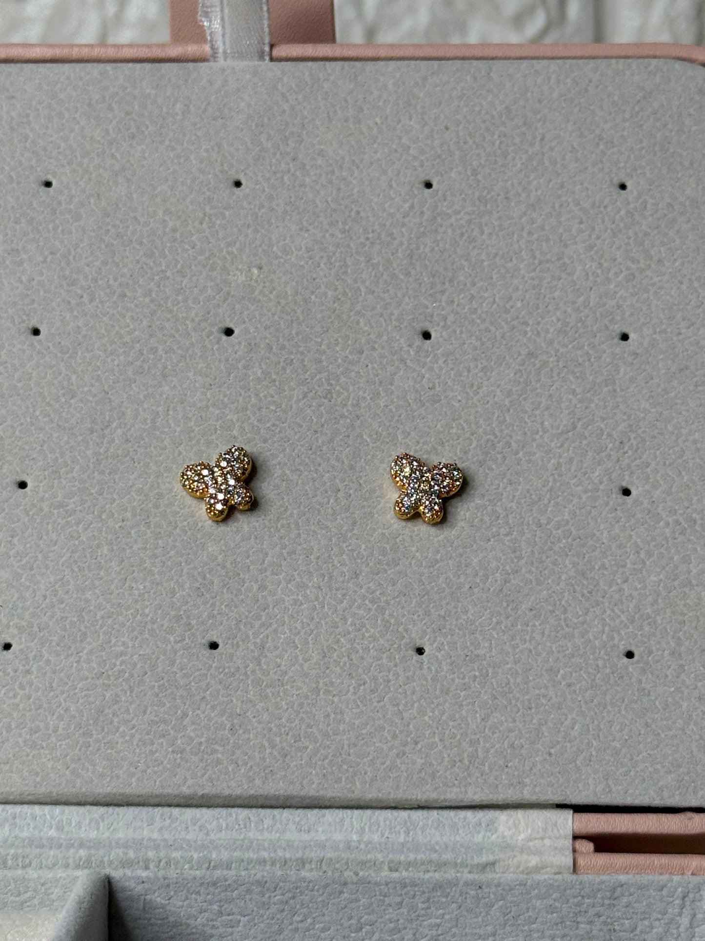 Butterfly Studs (Golden)