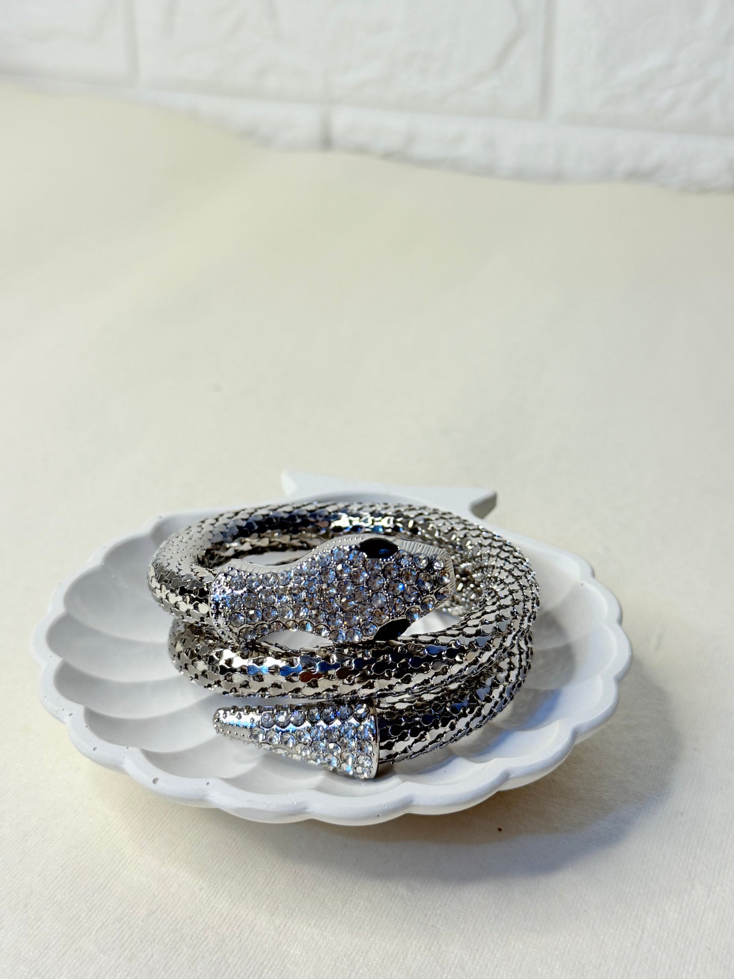 Snake Mesh Bracelets (silver)