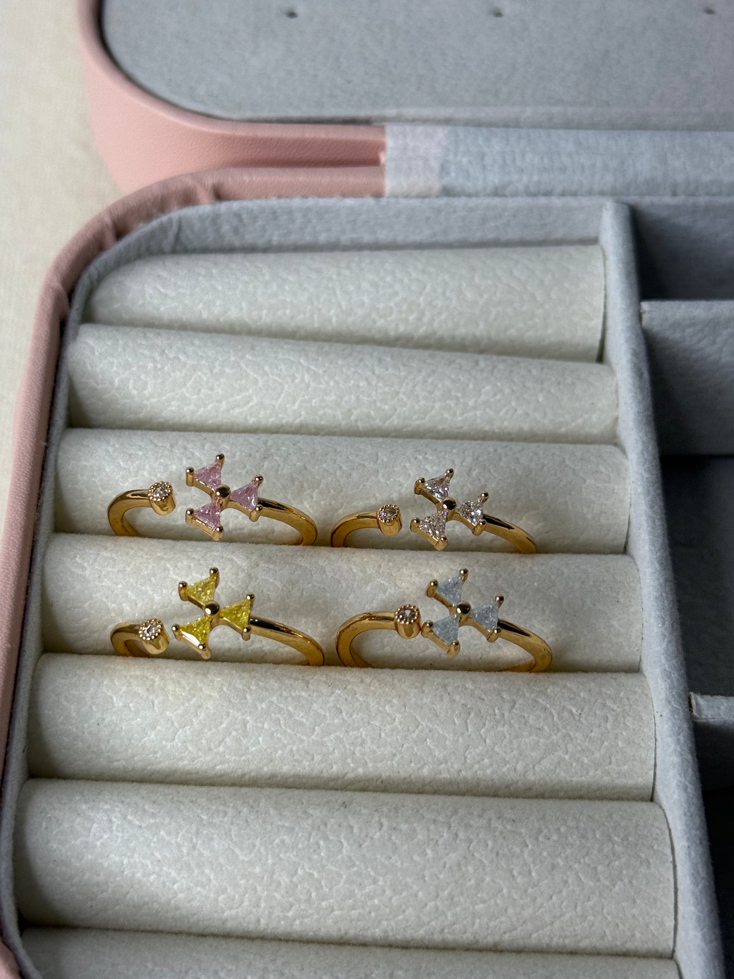 Rose Gold Flower Rings (Any One)