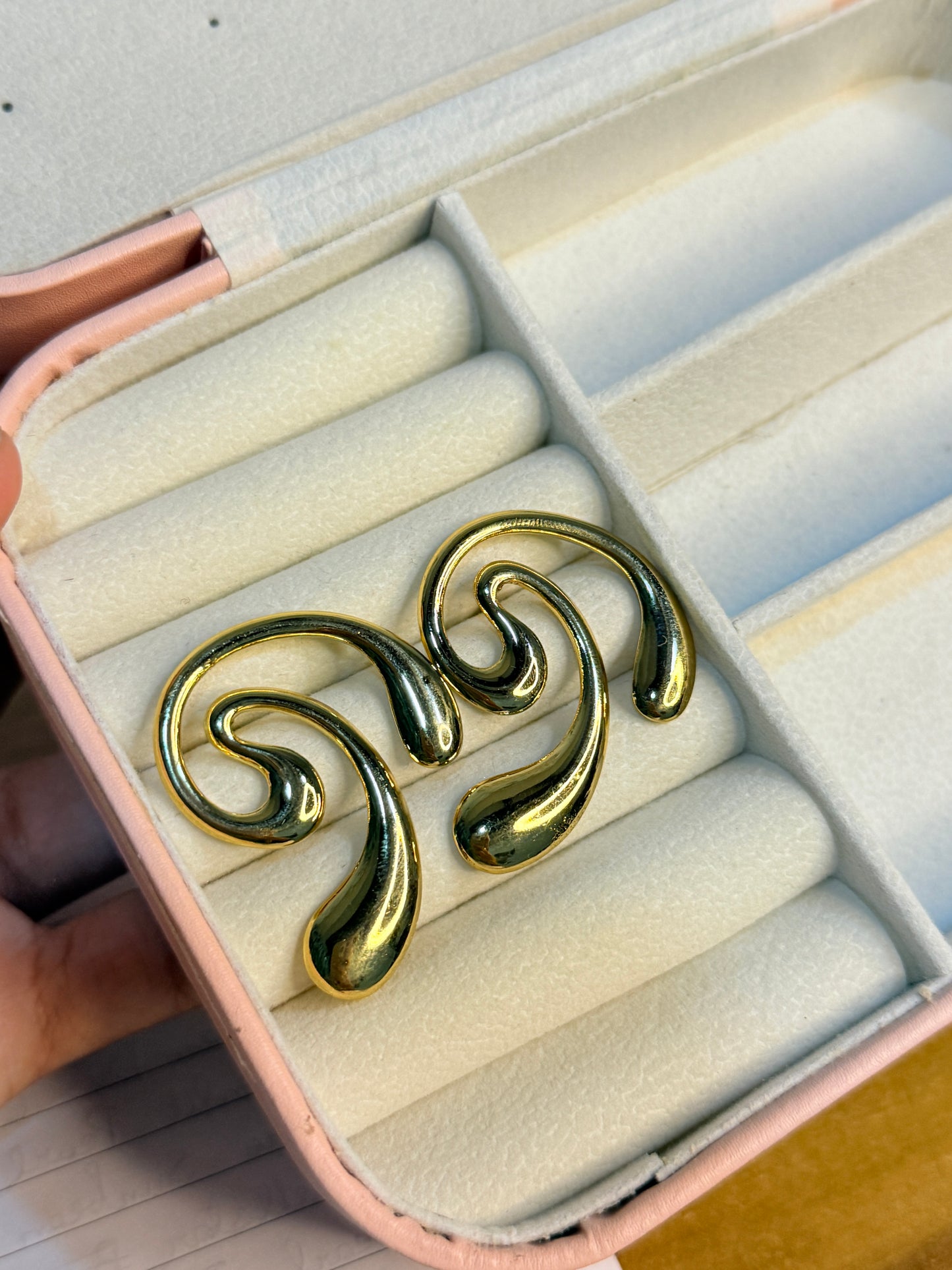 Liquid Loop Earrings