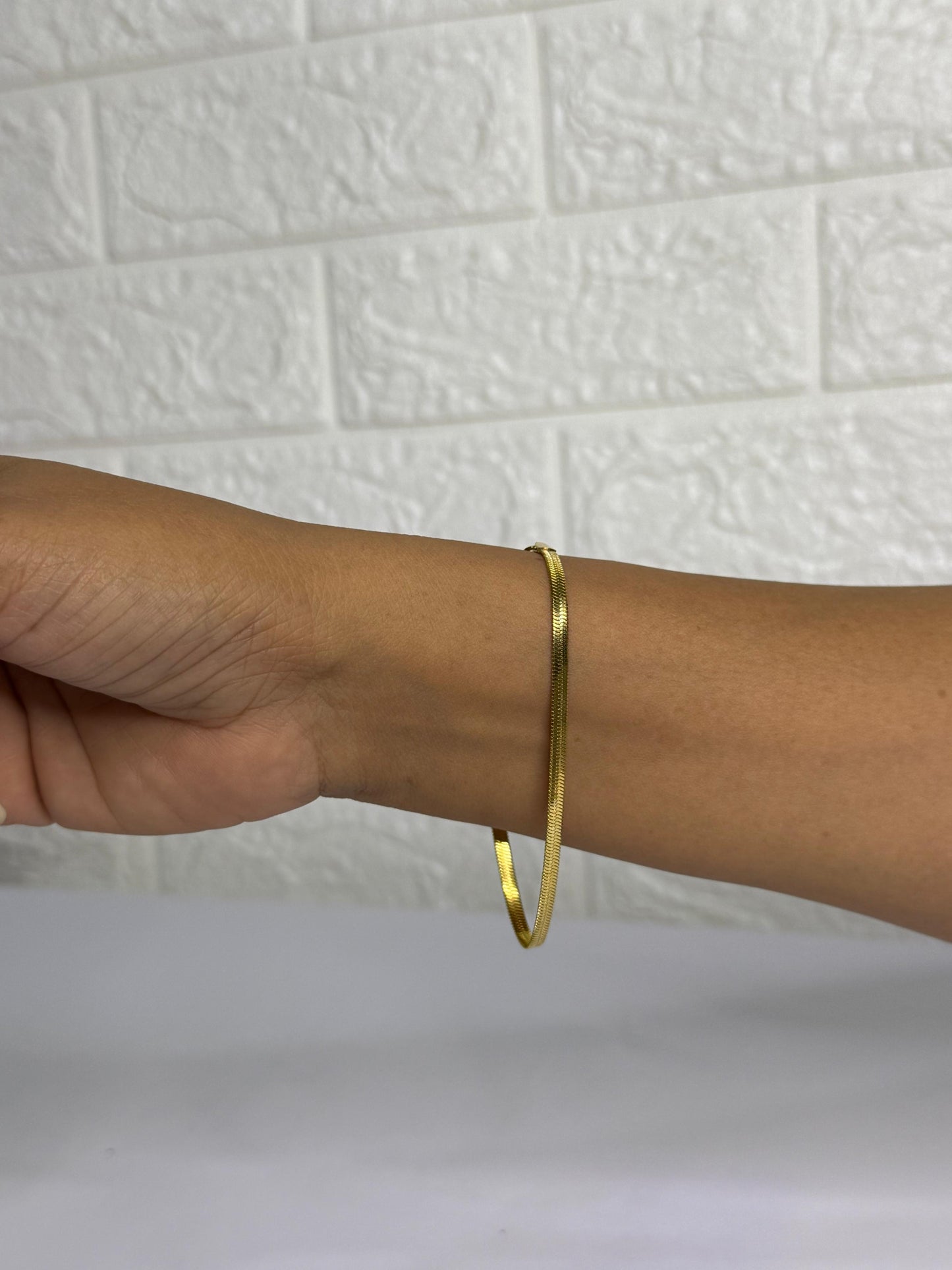 Golden Snake Bracelet