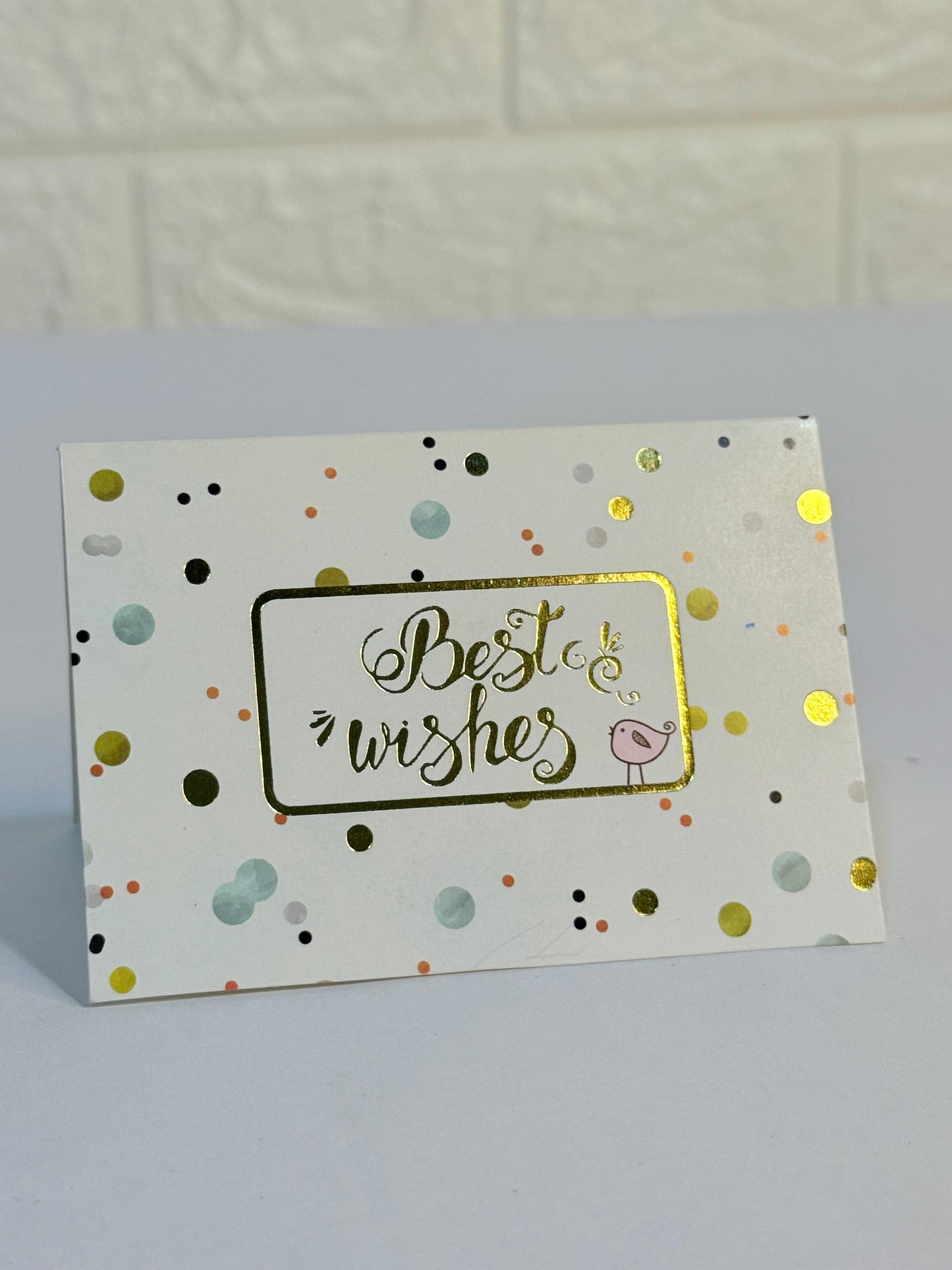 Best Wishes Card