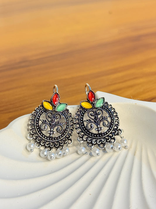 Rangoli Jhumka