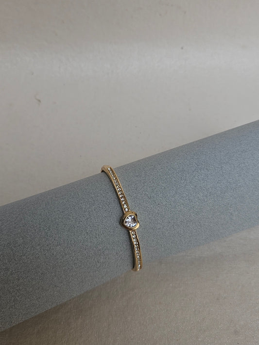 Heart Stone Bracelet