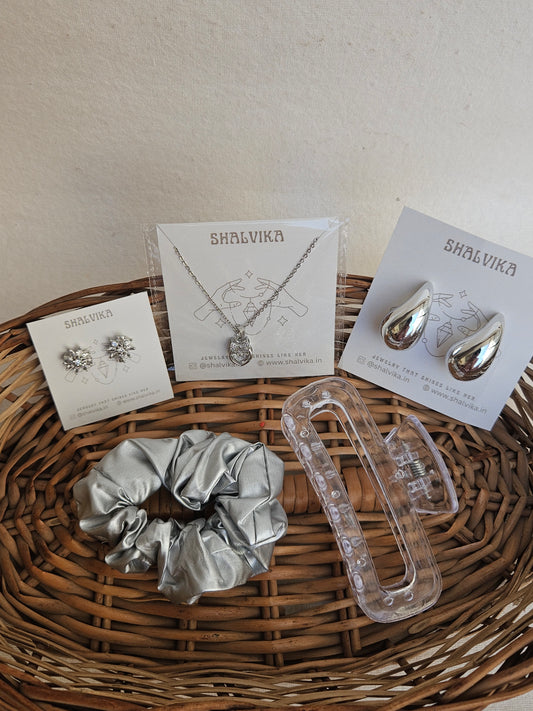 Surprise Sparkle Silver Combo - ₹499