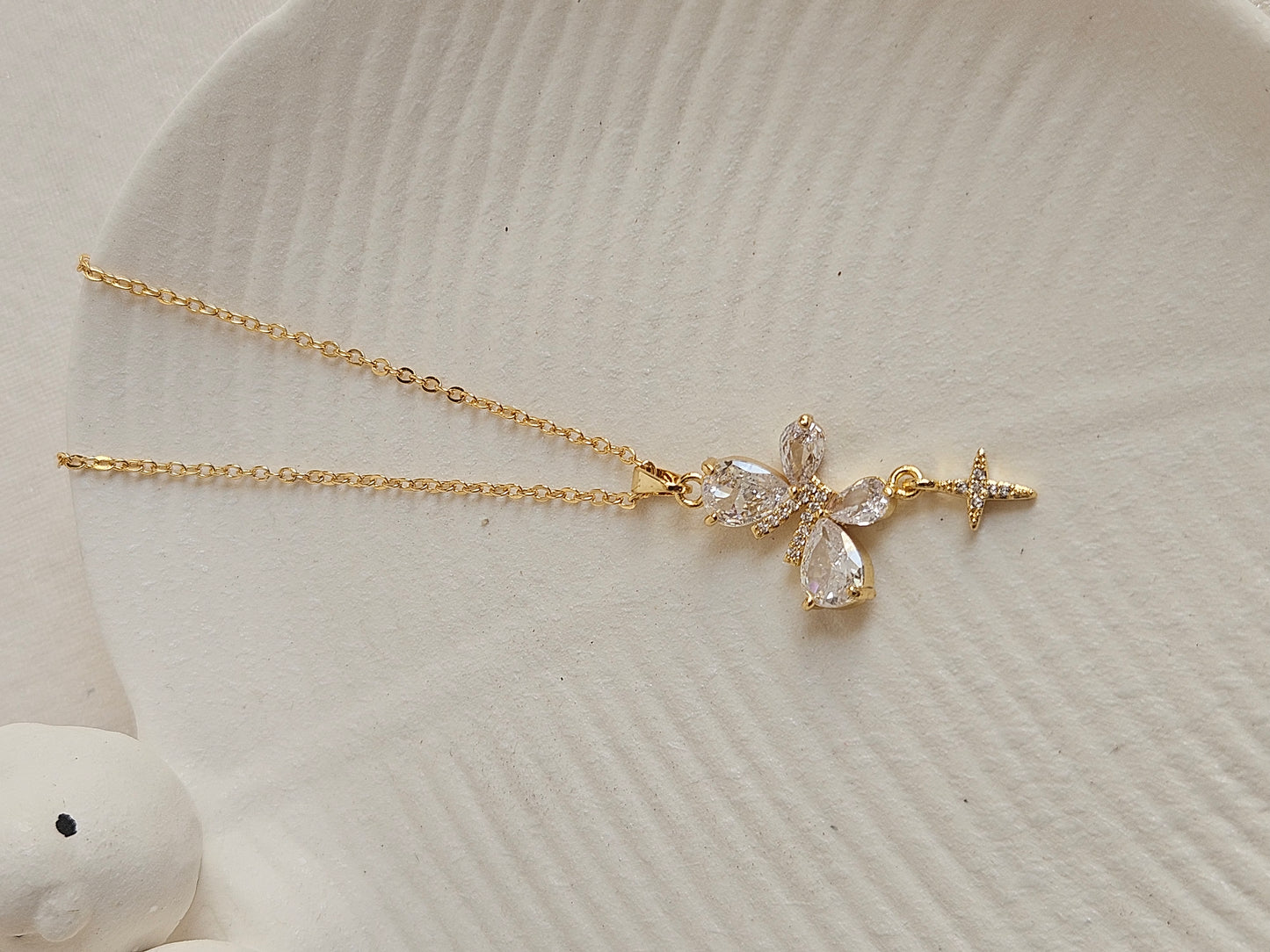 Butterfly Stone Pendent