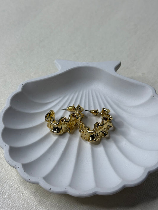 Molten Gold Hoops