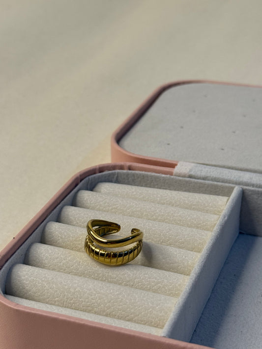 Twin Band Ring