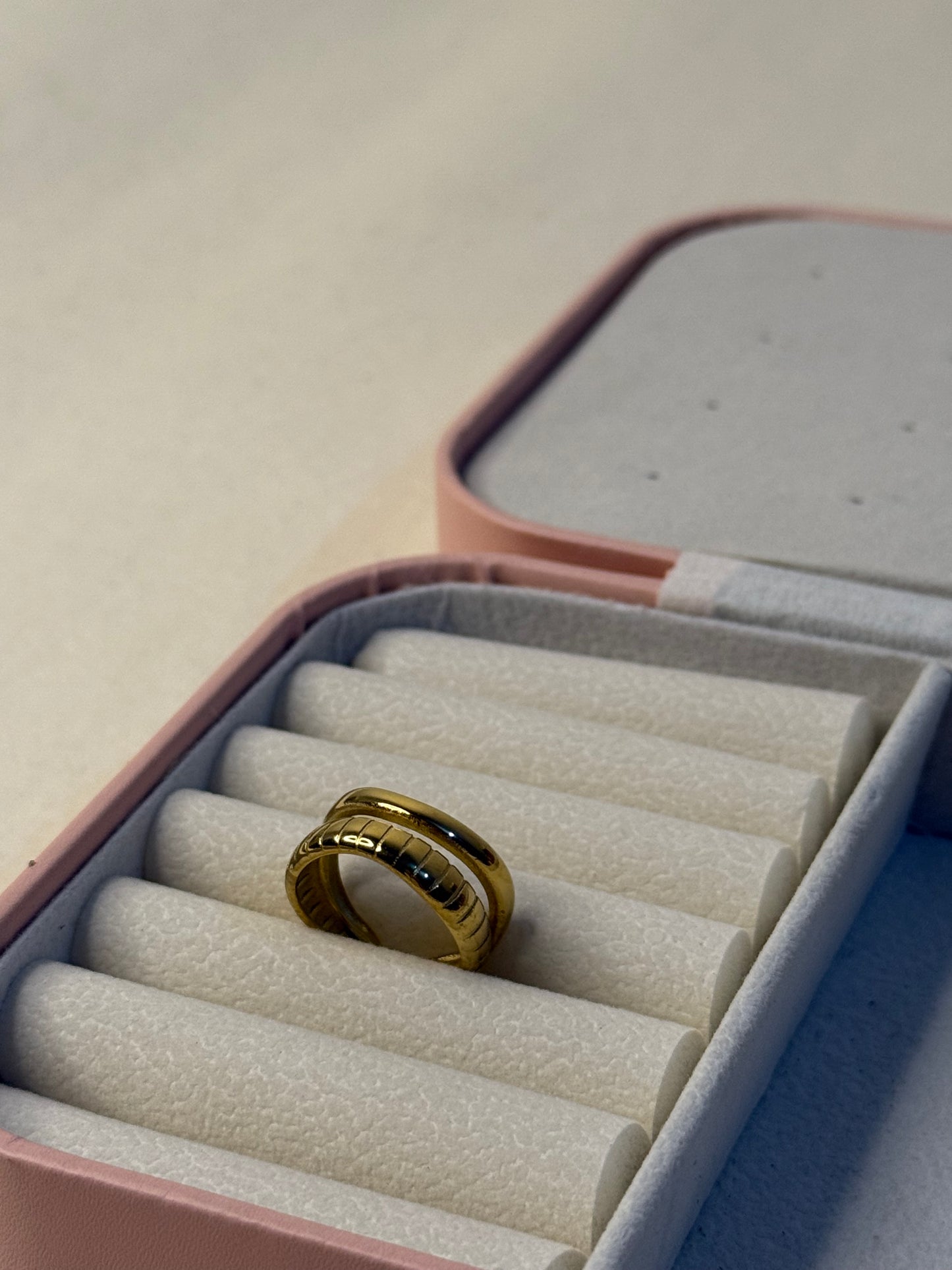 Twin Band Ring