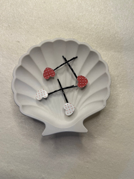 Heart Bobby Pin (1 Pair)