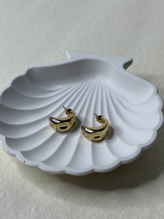Classic Gold Hoops