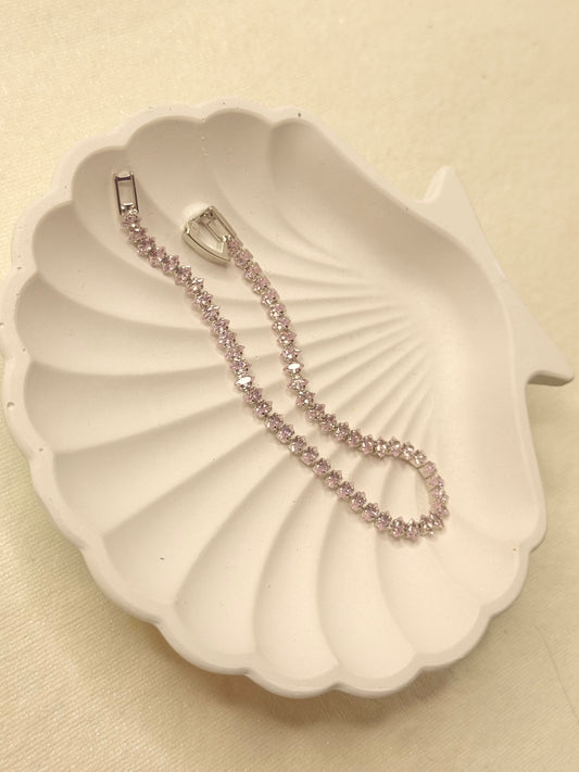 Rose Tennis Bracelet
