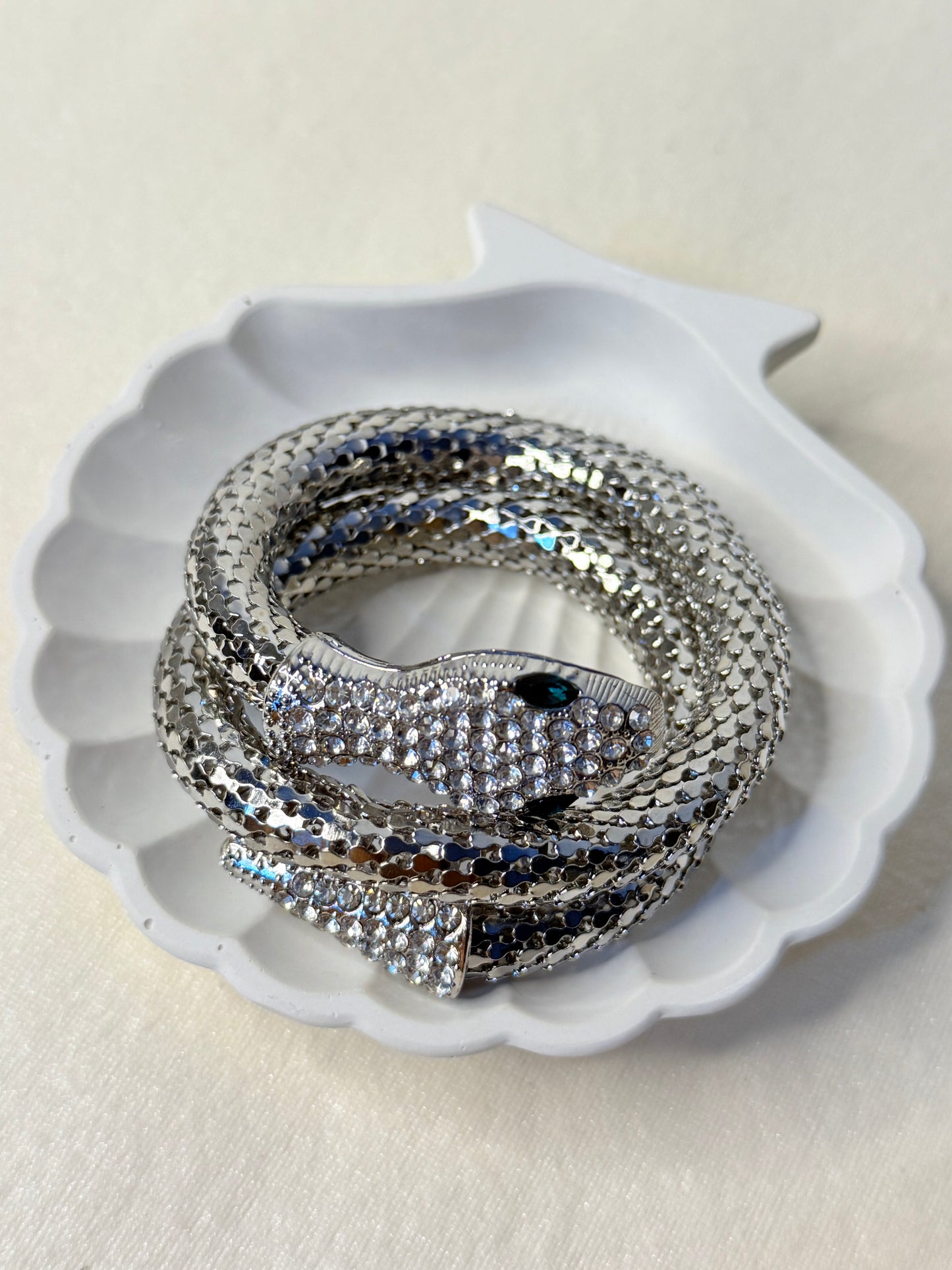 Snake Mesh Bracelets (silver)