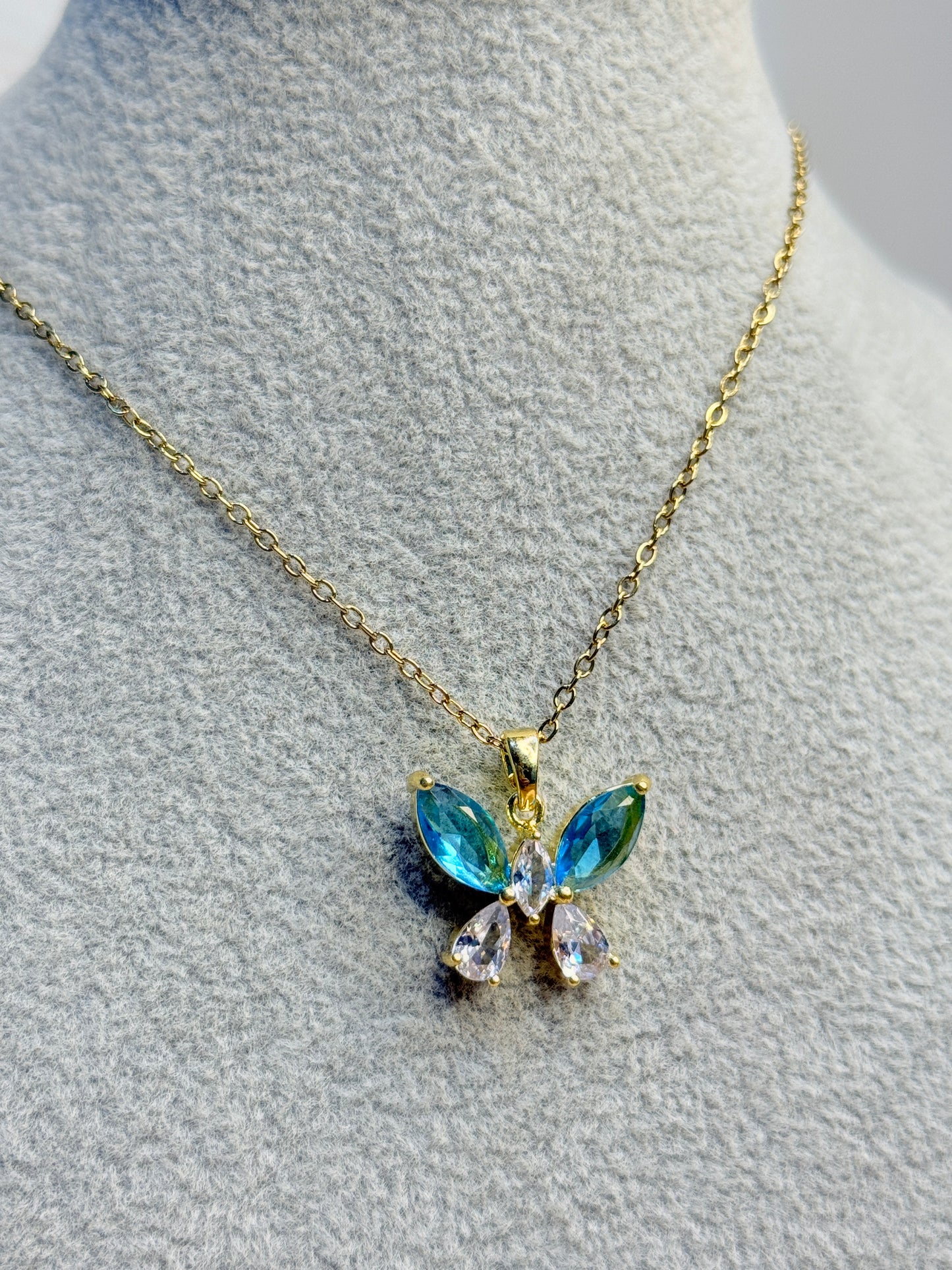 Blue Butterfly Pendent