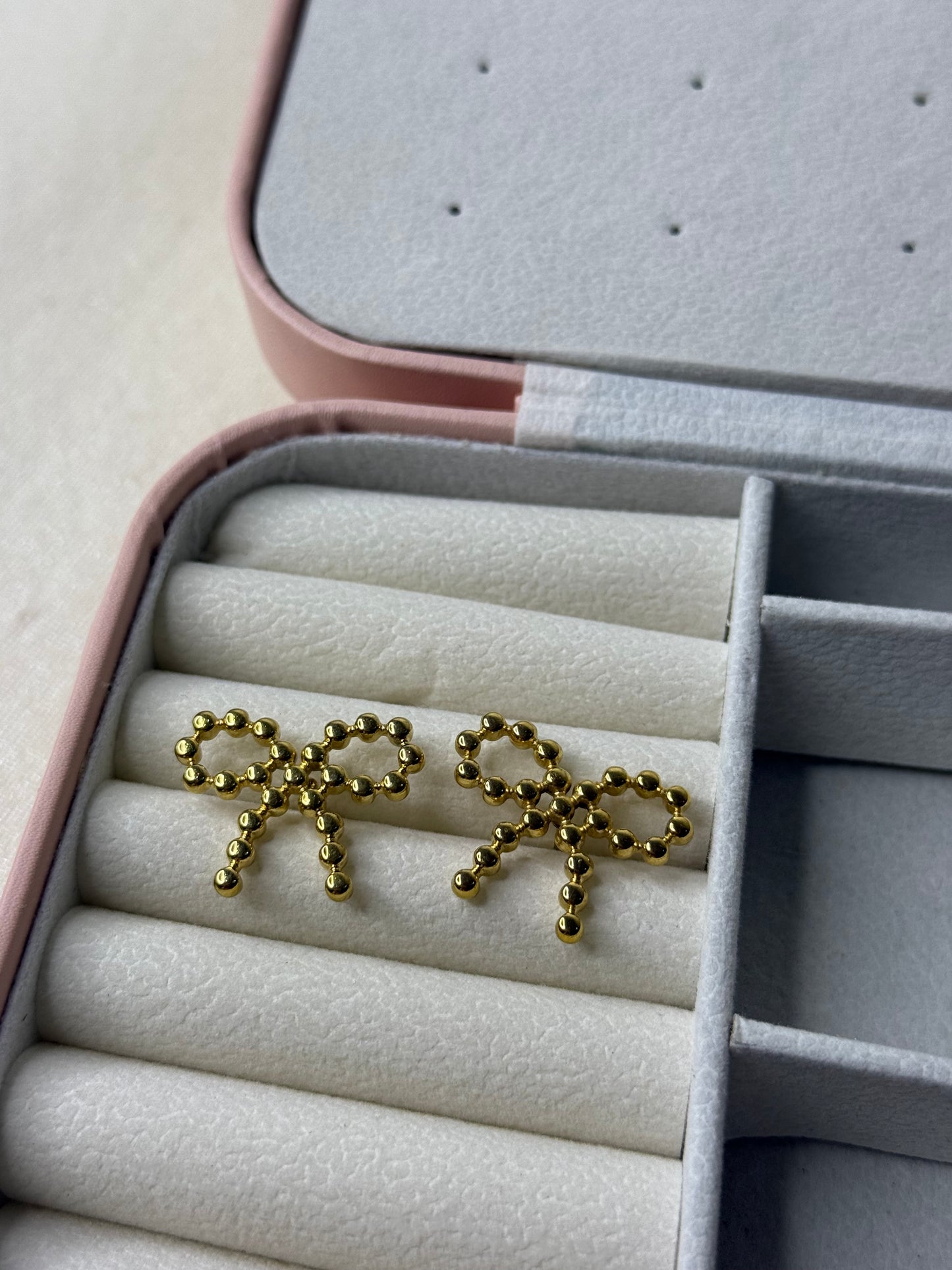 Orb Bow Earrings