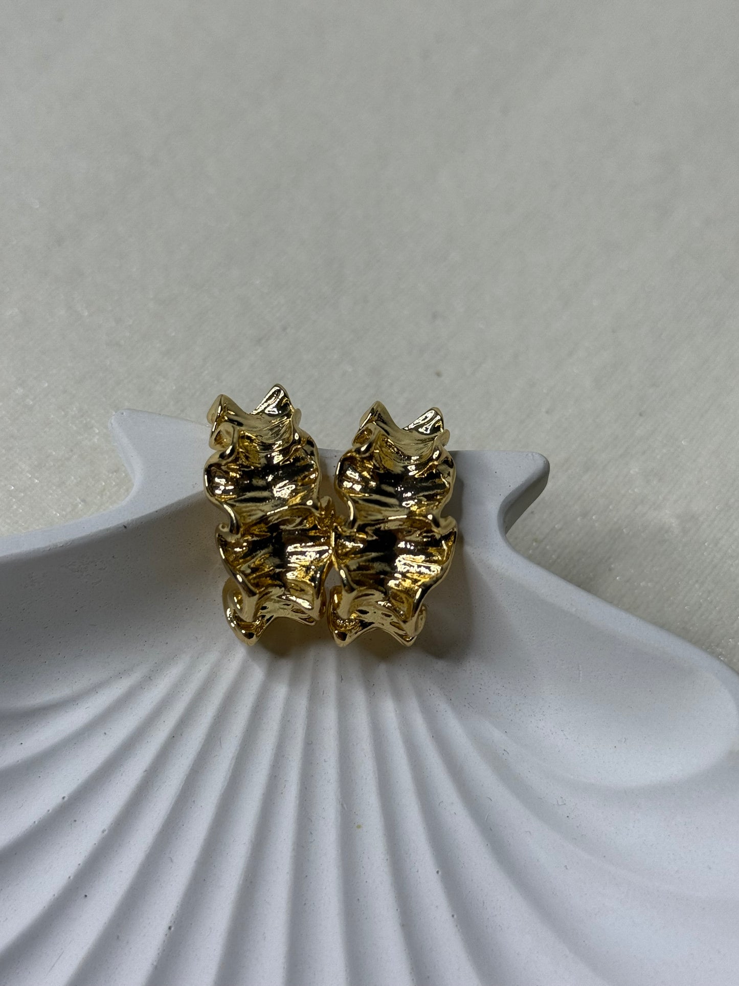 Molten Gold Hoops