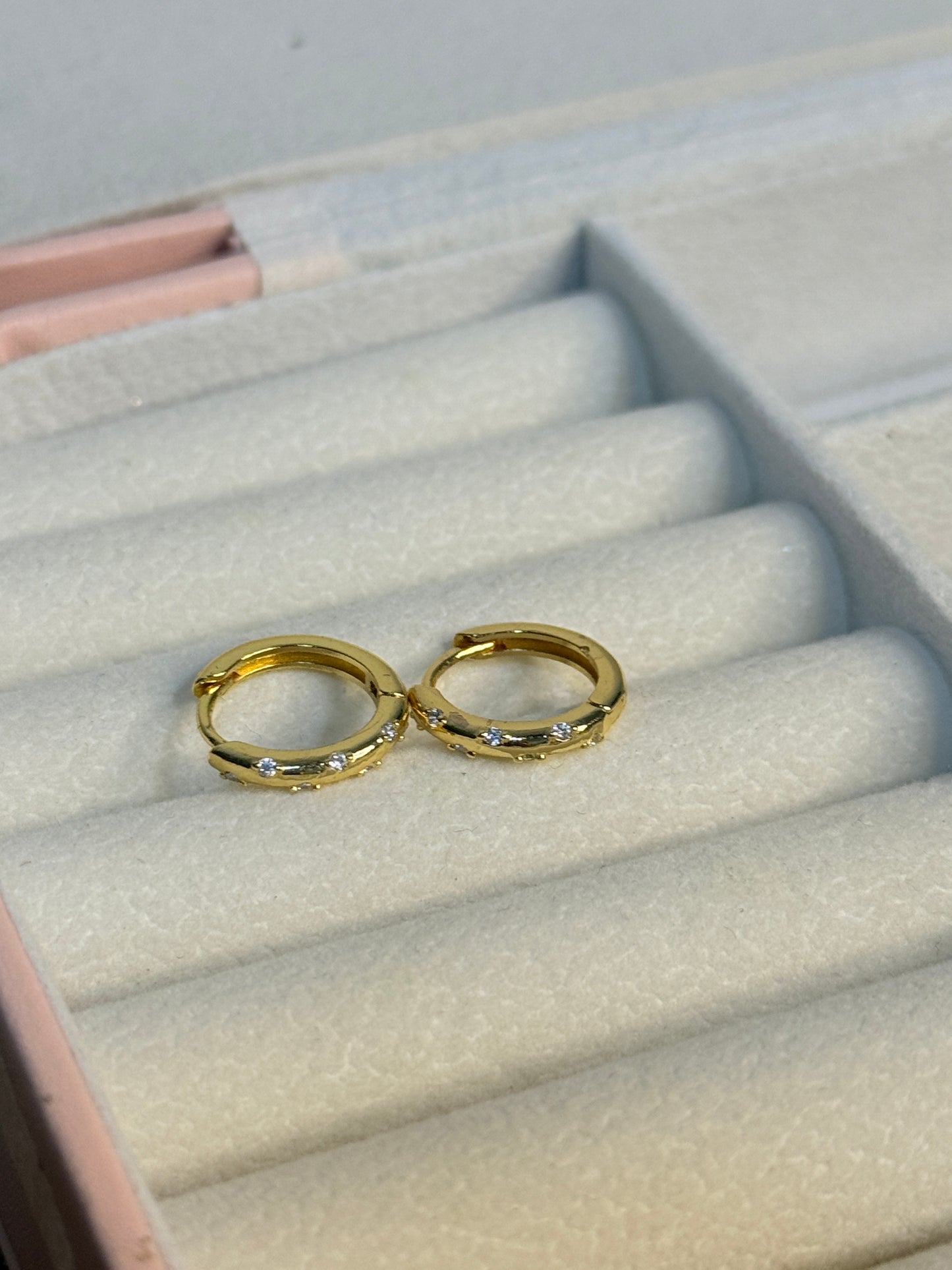 Infinity Hoops Silver