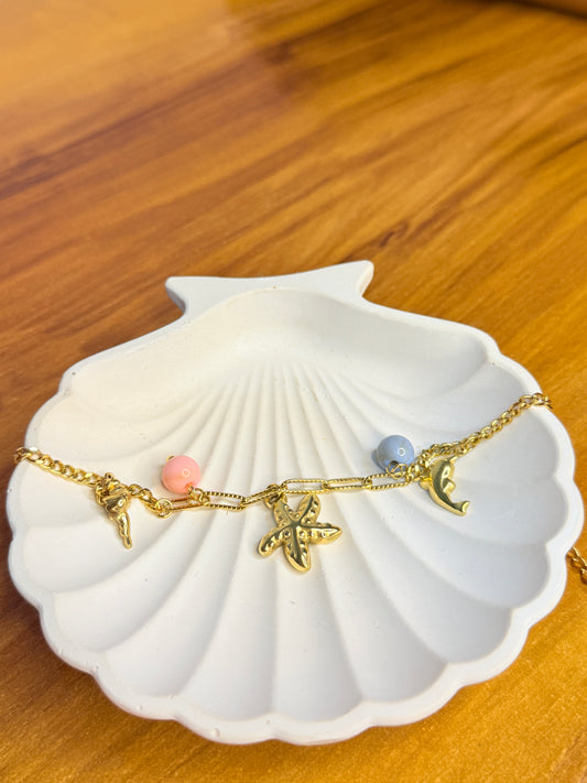 Shell Star Bracelet