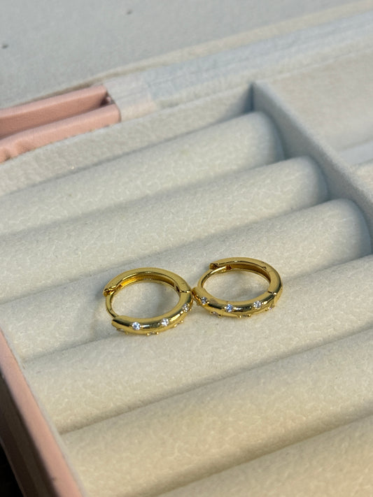 Infinity Hoops Silver