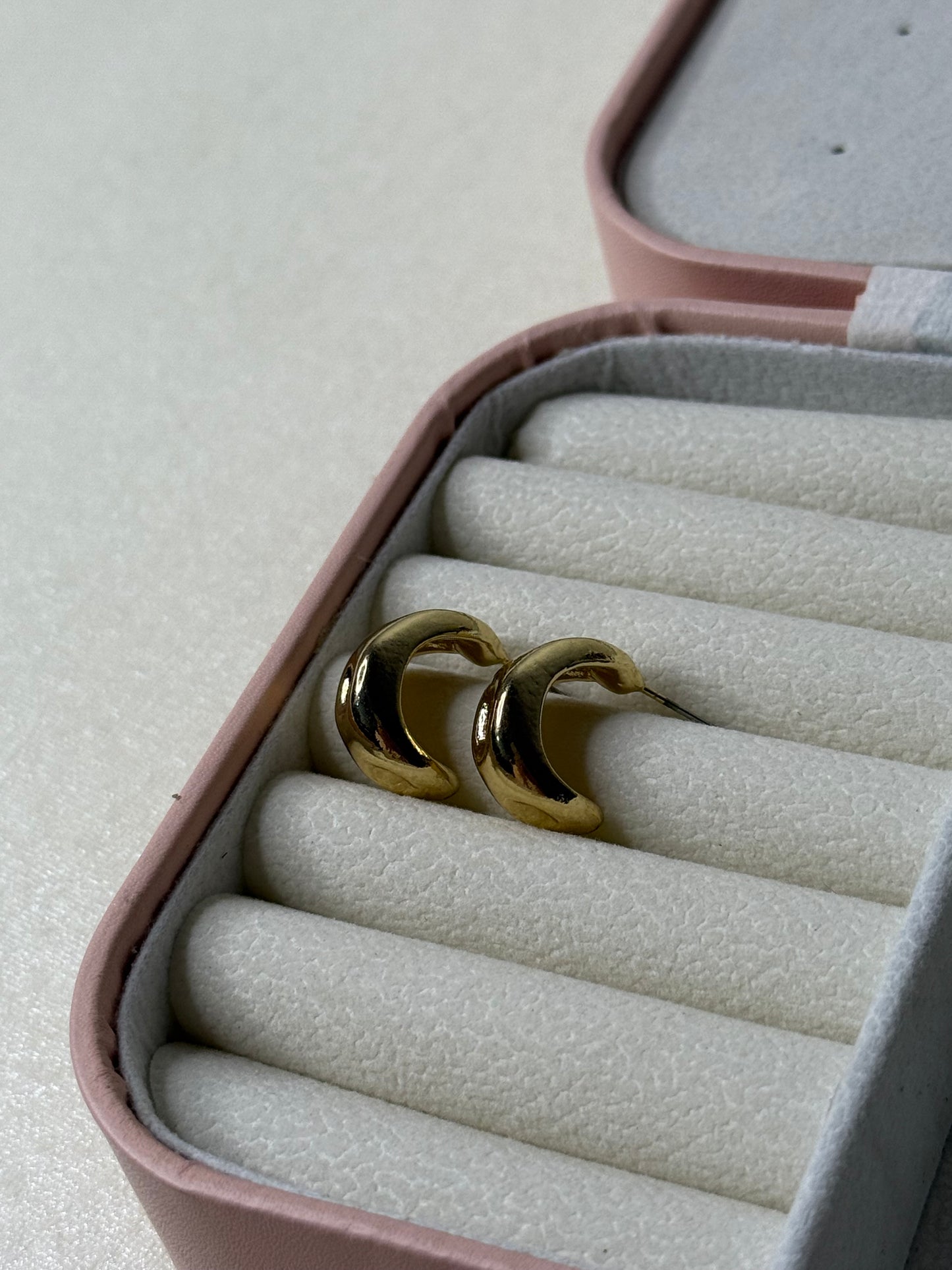 Classic Gold Hoops