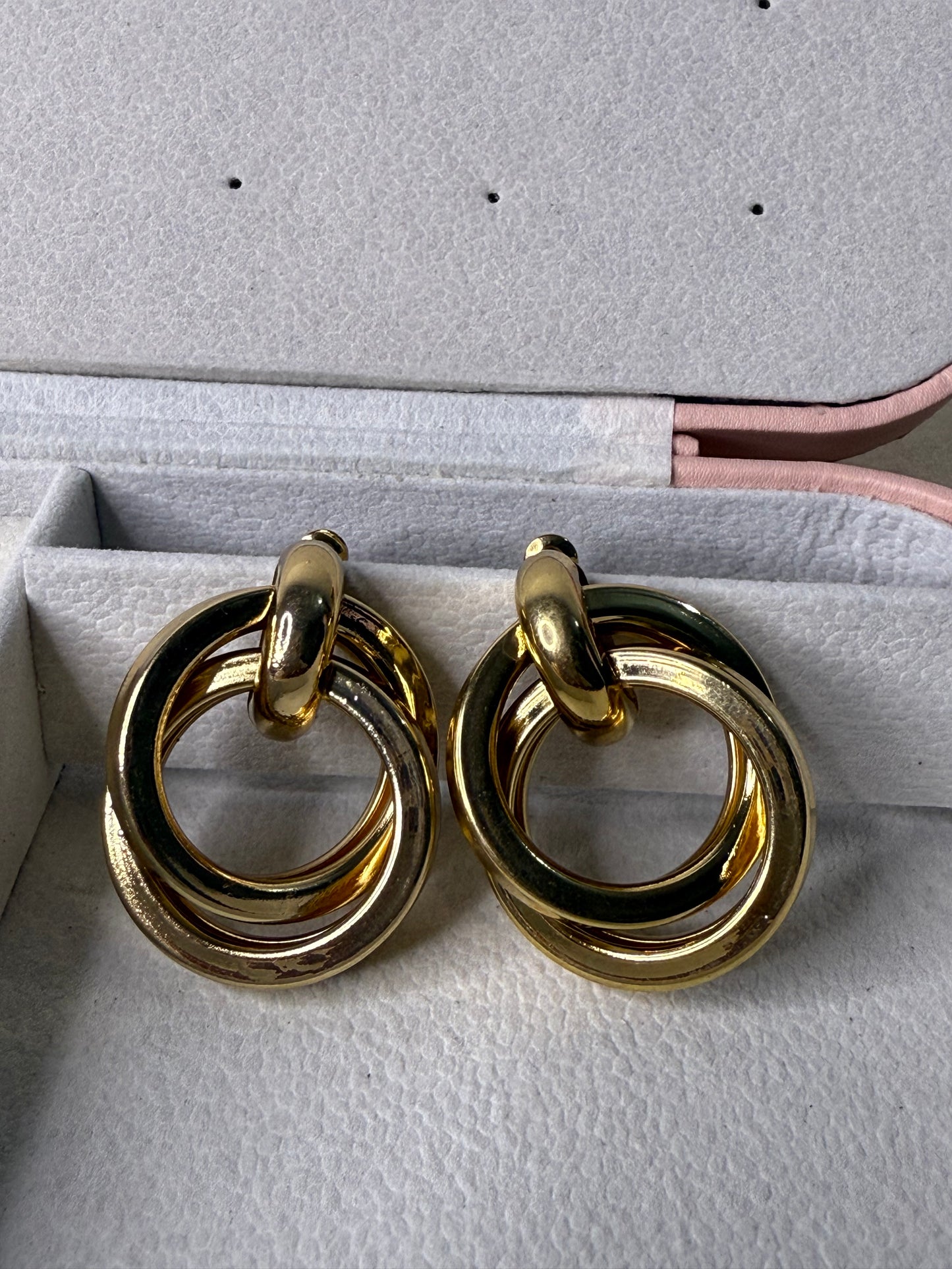 Cross Dangles (golden)
