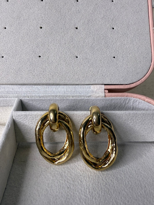 Cross dangles-II (golden)