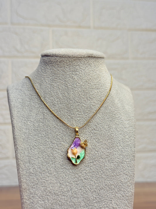 Tulip Butterfly Pendent