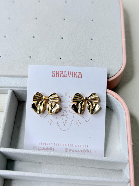 Regal Bow Earrings