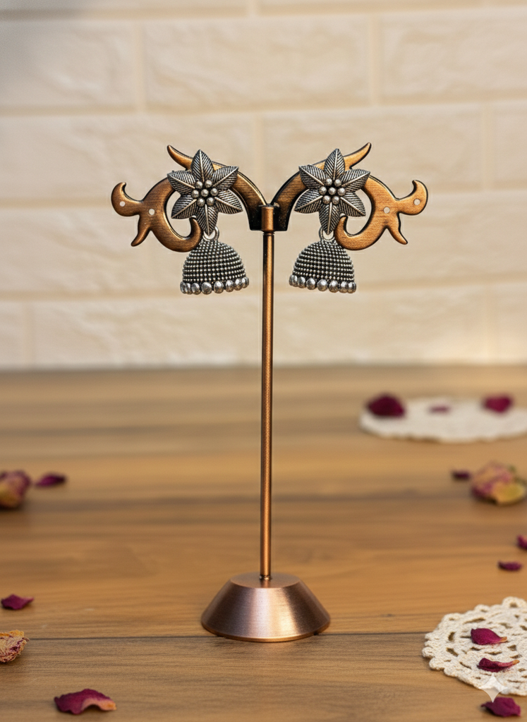 Peacock Jhumka