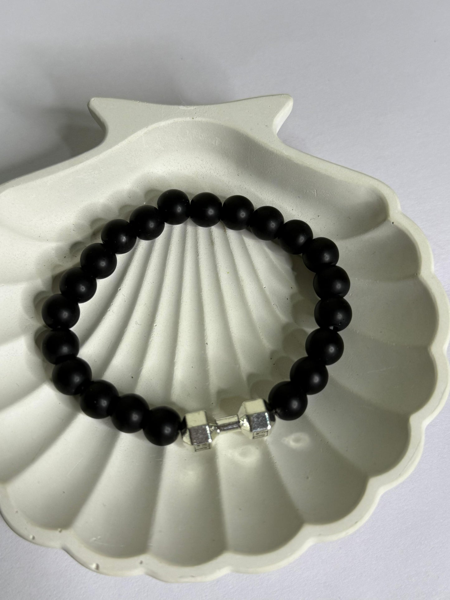 Dumbbell Beaded Bracelet