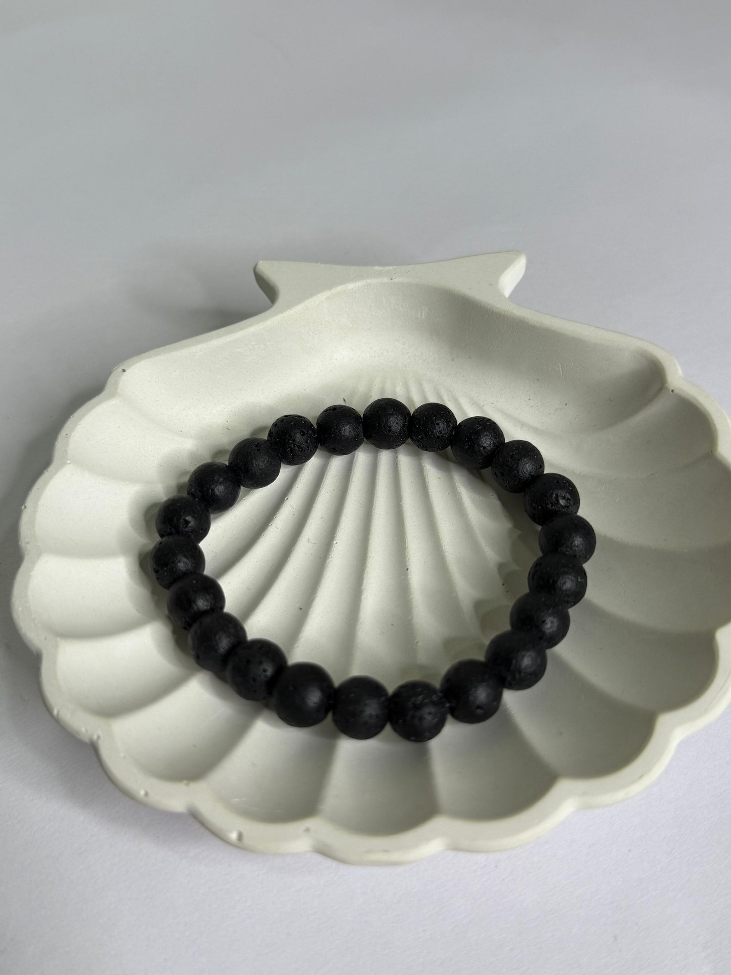 Black Beaded Bracelet