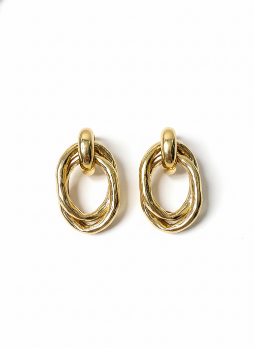 Cross dangle -II  (golden)