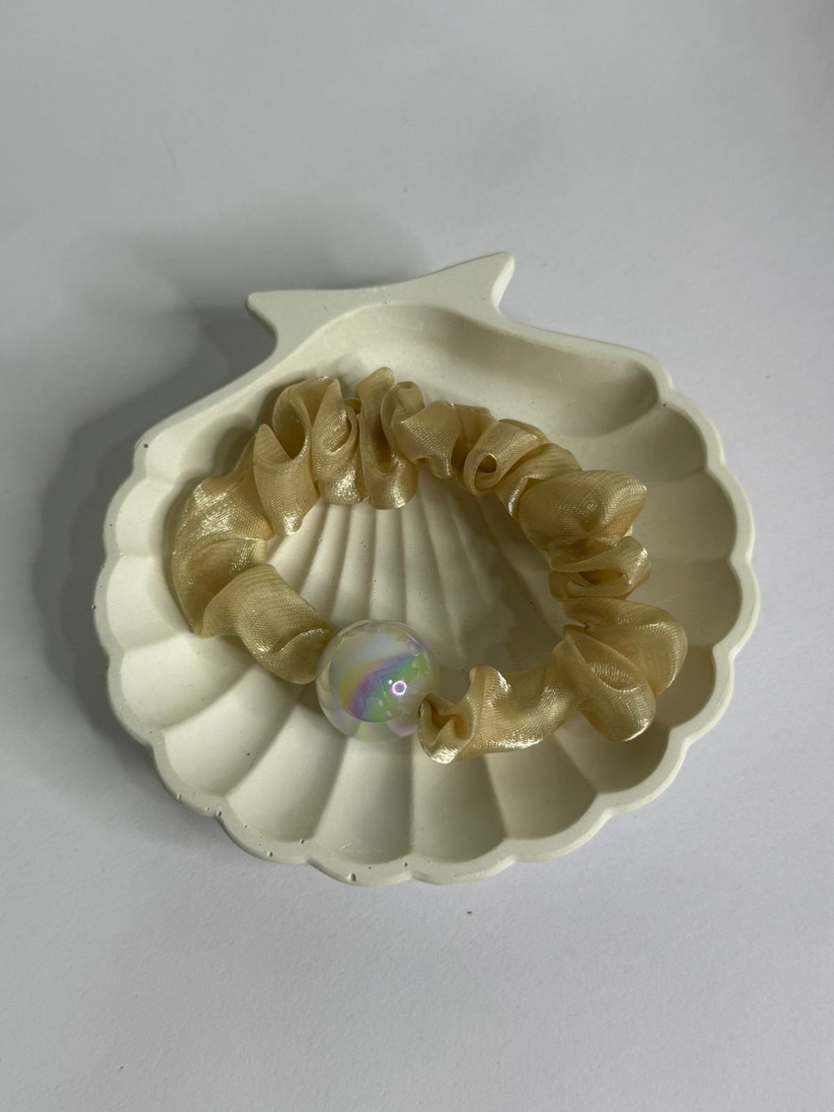 Sea Pearl Scrunchie