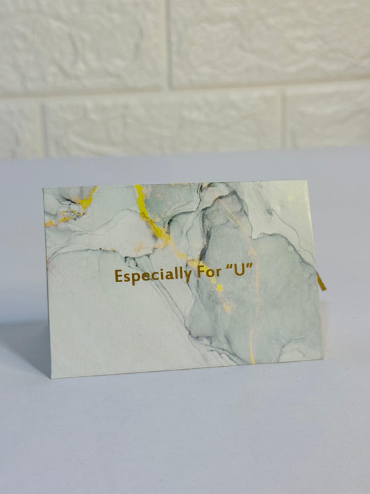 Especially for "U" Card