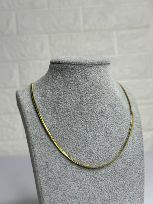 Plain Gold Neck chain