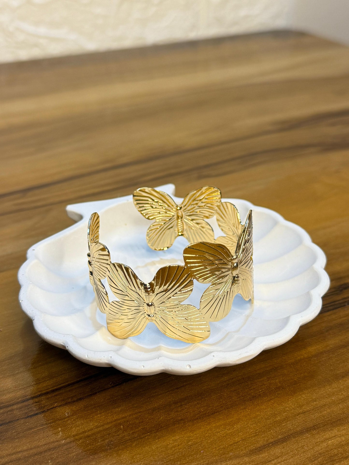 Butterfly Bangle (Gold)