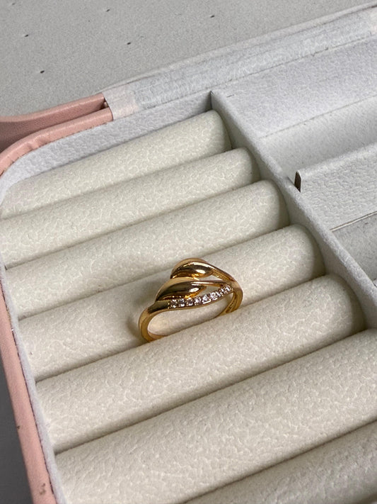 Double Leaf Ring