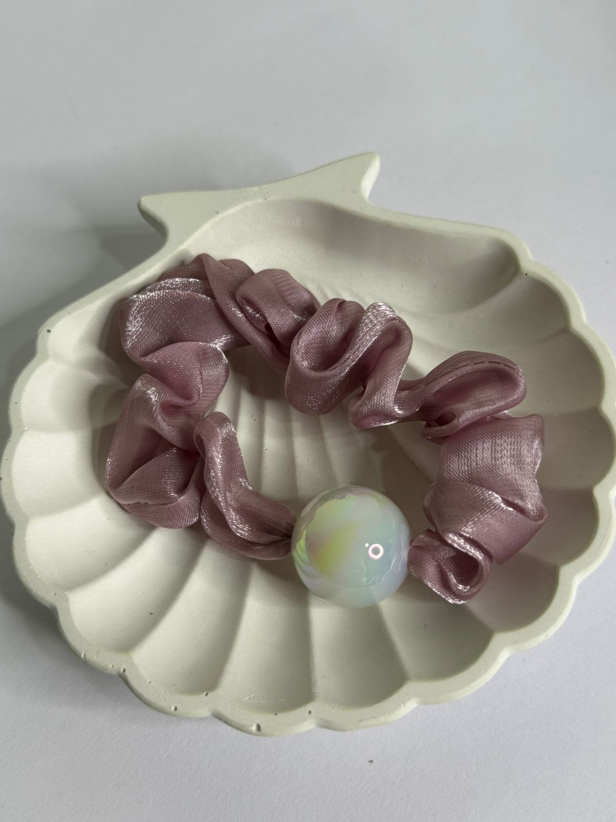 Sea Pearl Scrunchie