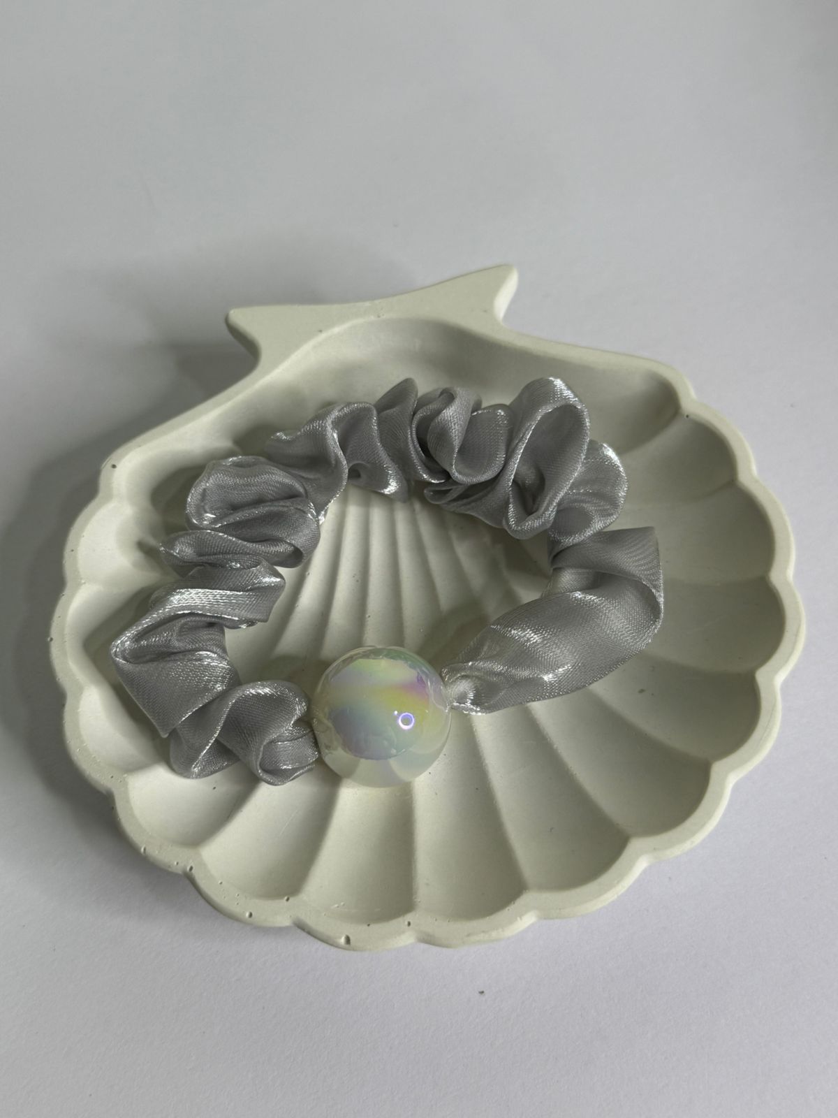 Sea Pearl Scrunchie