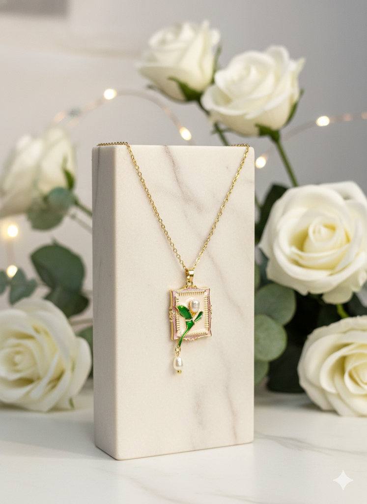 Pearl lily frame