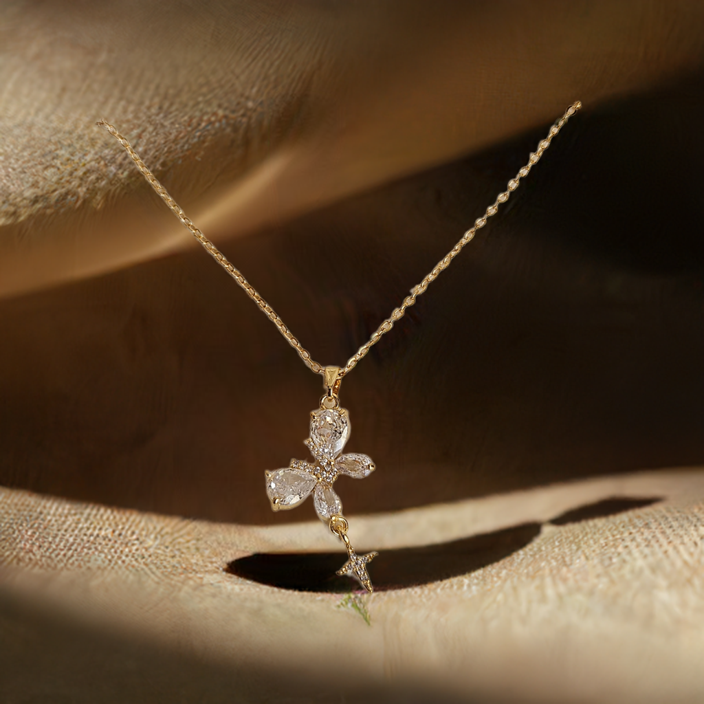 Butterfly Stone Pendent