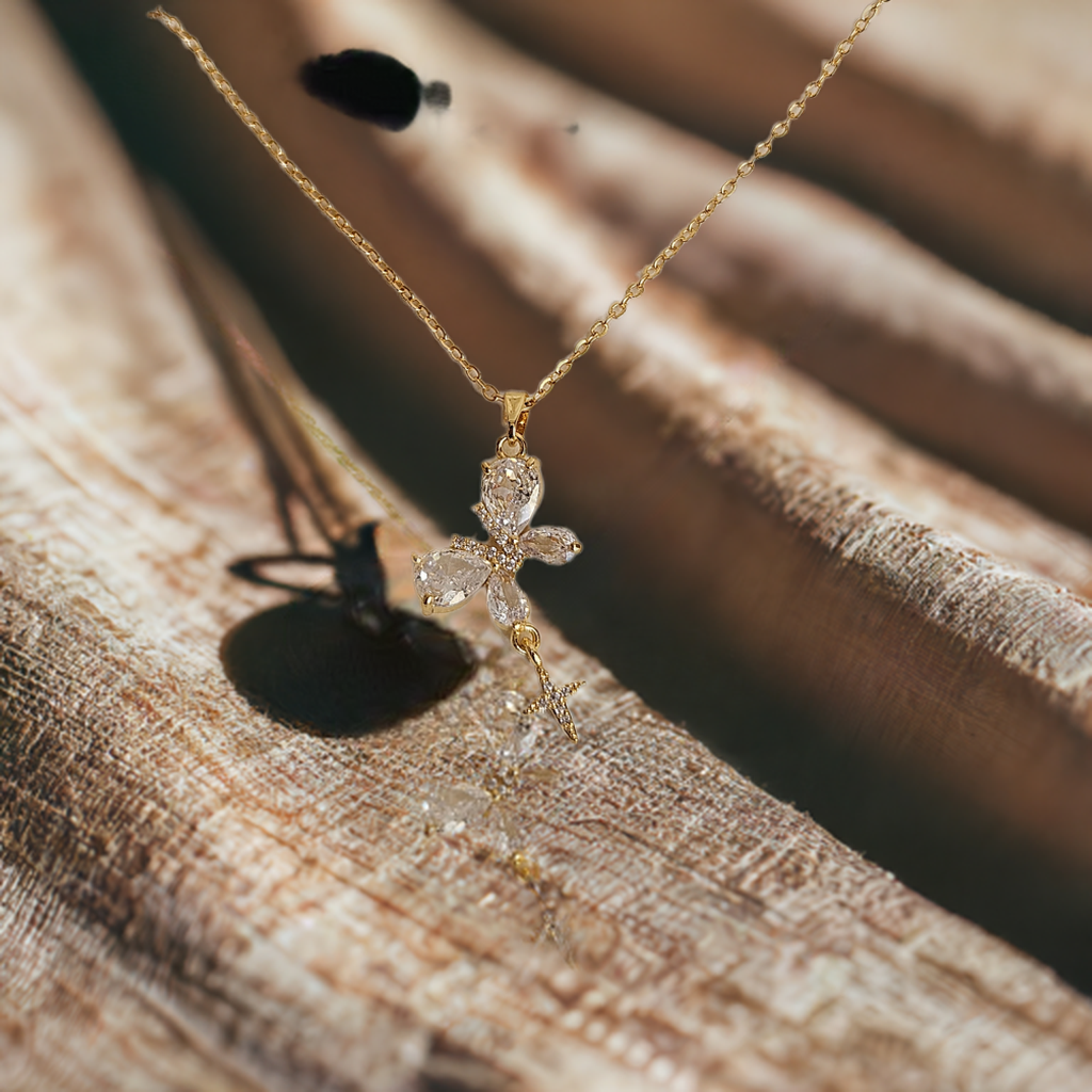 Butterfly Stone Pendent